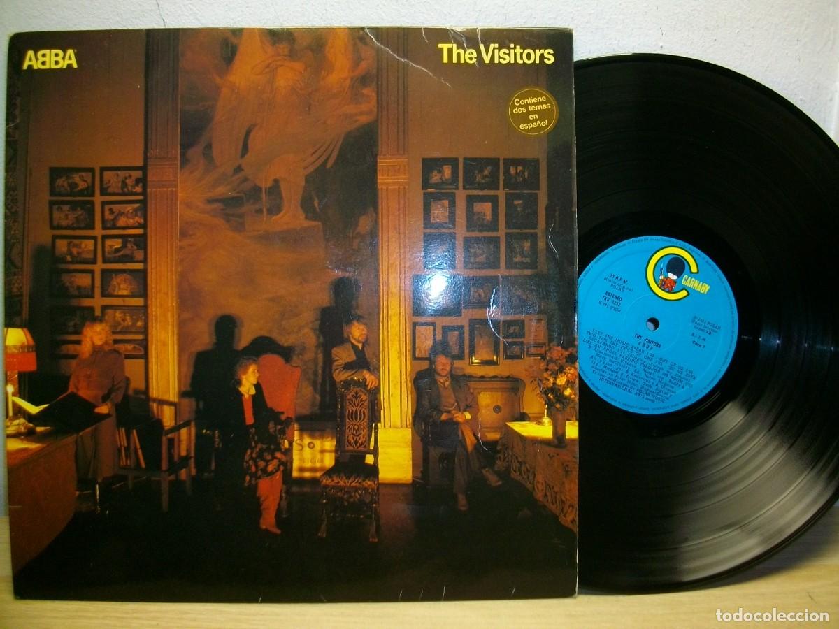 Discos de vinilo: ABBA THE VISITORS LP - Foto 1