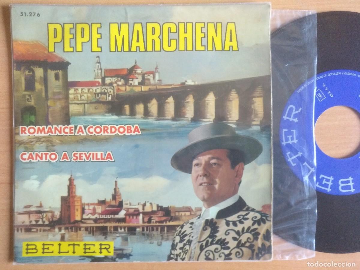 Discos de vinilo: PEPE MARCHENA EP ROMANCE A CORDOBA - Foto 1