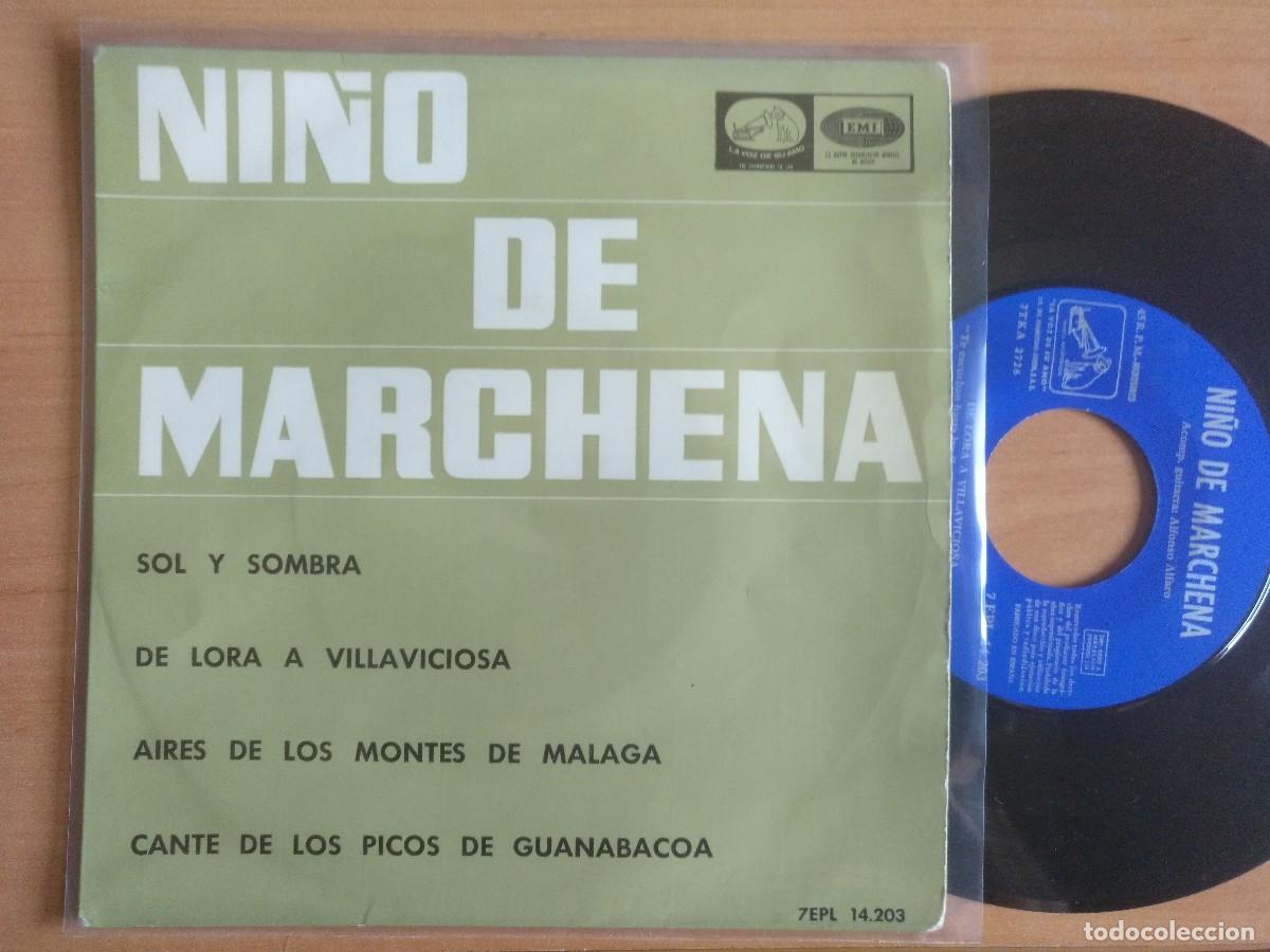 Discos de vinilo: NI&Ntilde;O DE MARCHENA EP SOL Y SOMBRA - Foto 1