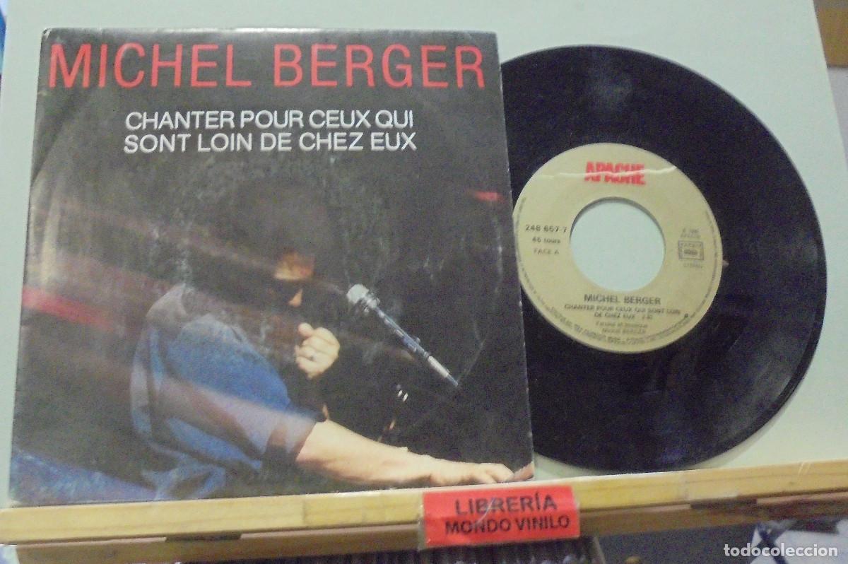 Discos de vinilo: Michel Berger. Apache 1986, ref. 248657-7 -- Single - Foto 1