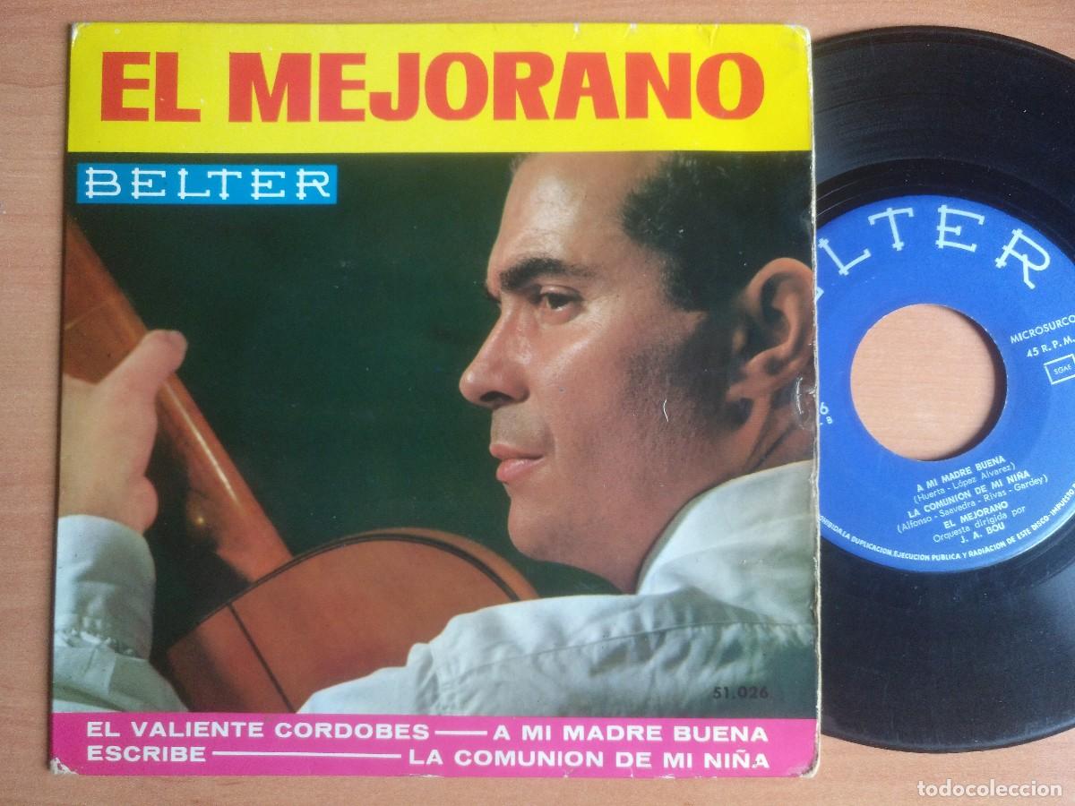 Discos de vinilo: EL MEJORANO EP EL VALIENTE CORDOBES - Foto 1