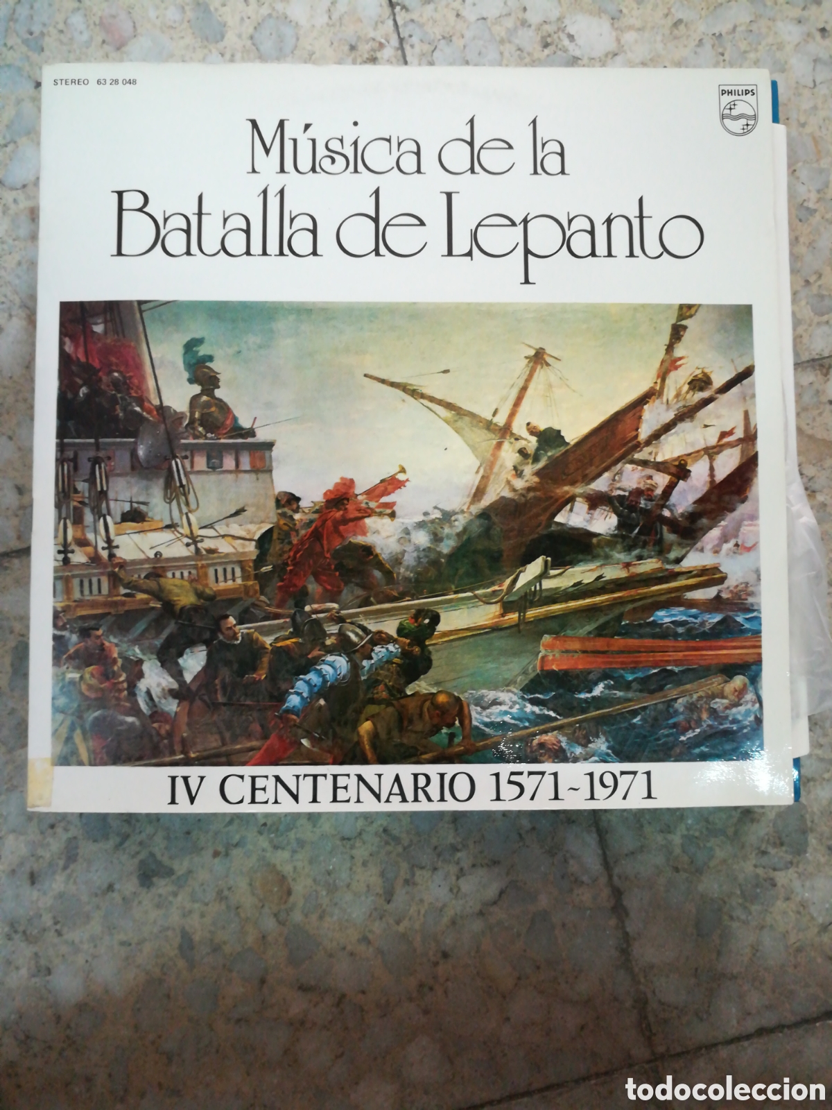 Discos de vinil: MUSICA DE LA BATALLA DE LEPANTO IV CENTENARIO 1571-1971 PHILIPS 1971