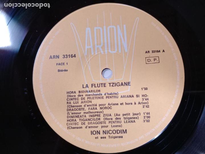 Discos de vinilo: Ion Nicodim - la flute tzigane - Foto 4