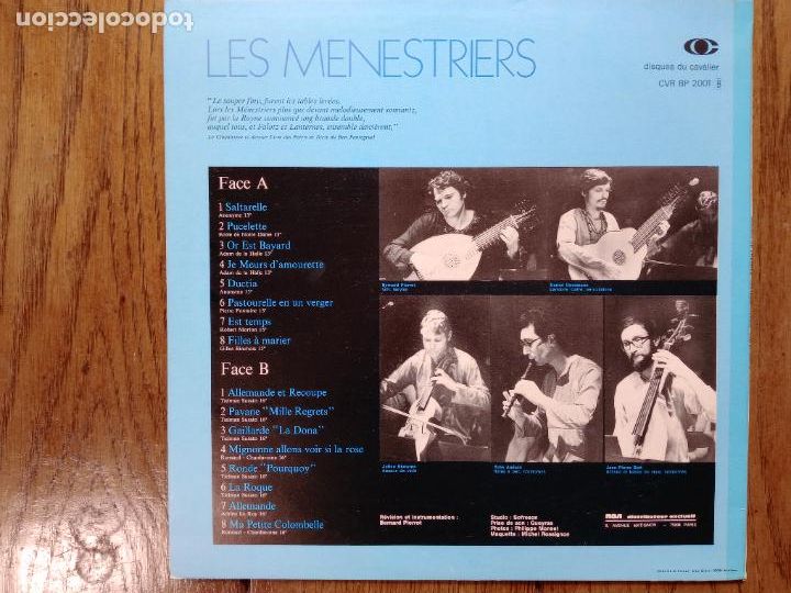 Discos de vinilo: Les Menestriers - Foto 2