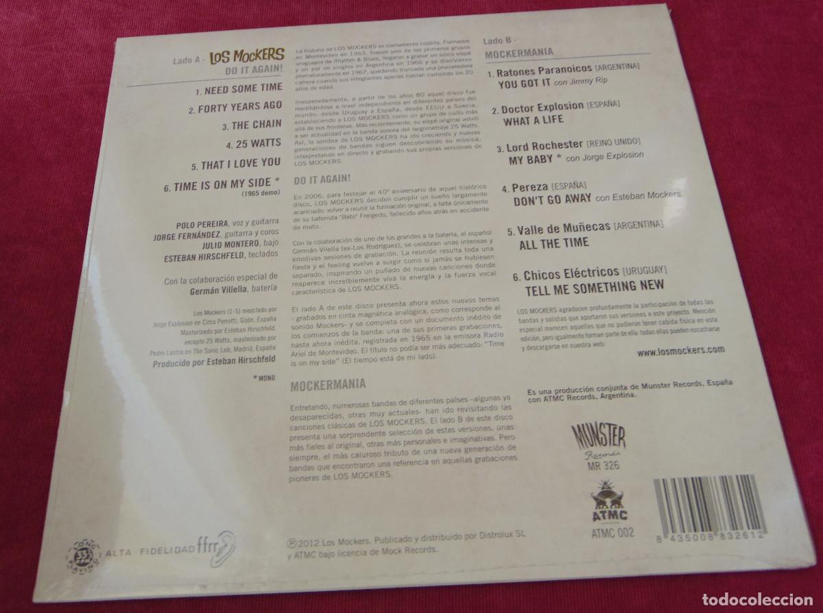 Discos de vinilo: Los Mockers, Various &ndash; Do It Again! - LP A ESTRENAR - Foto 2