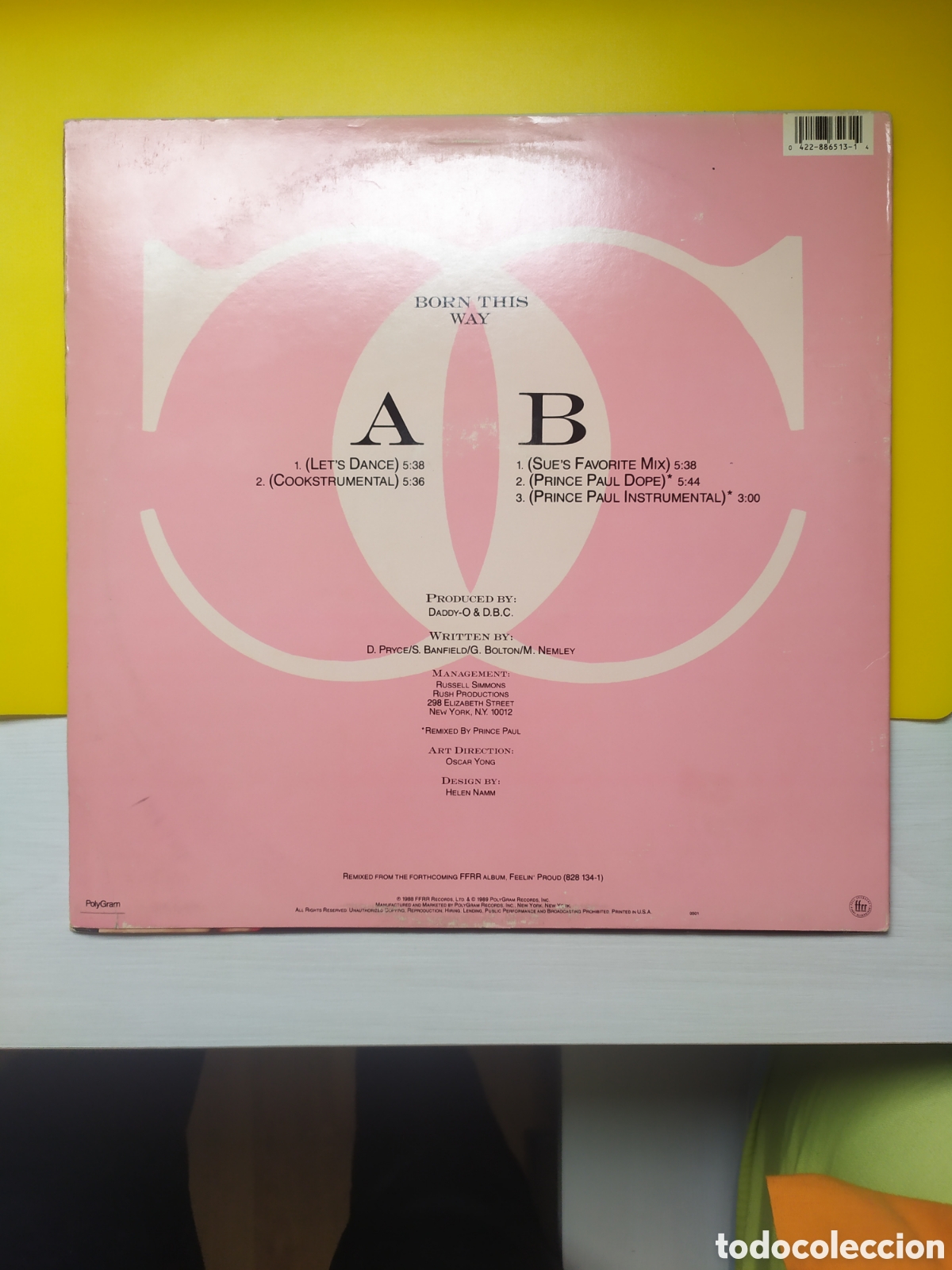 Discos de vinilo: Maxi single The Cookie Crew.&nbsp;Born This Way - Foto 2