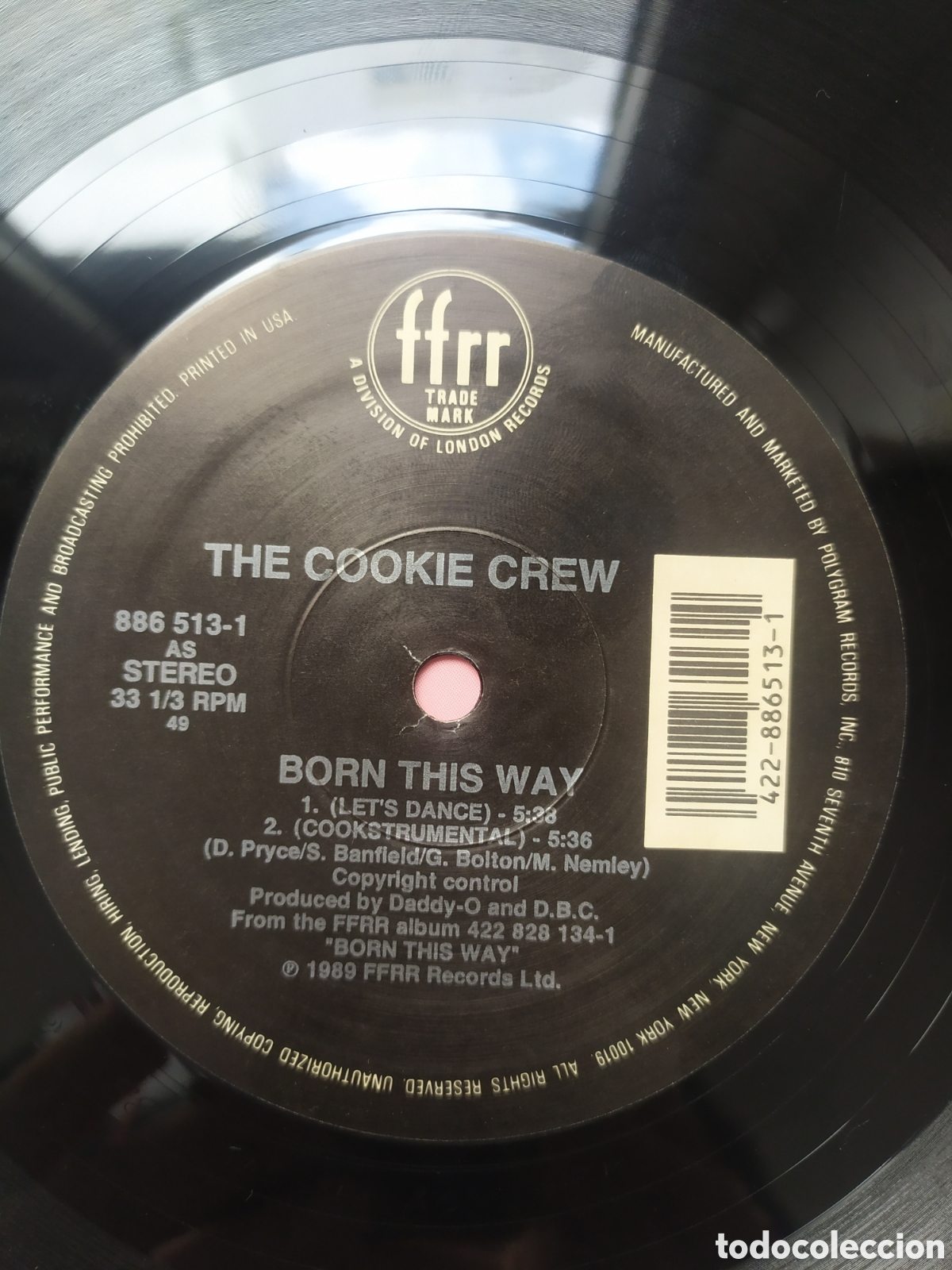 Discos de vinilo: Maxi single The Cookie Crew.&nbsp;Born This Way - Foto 3