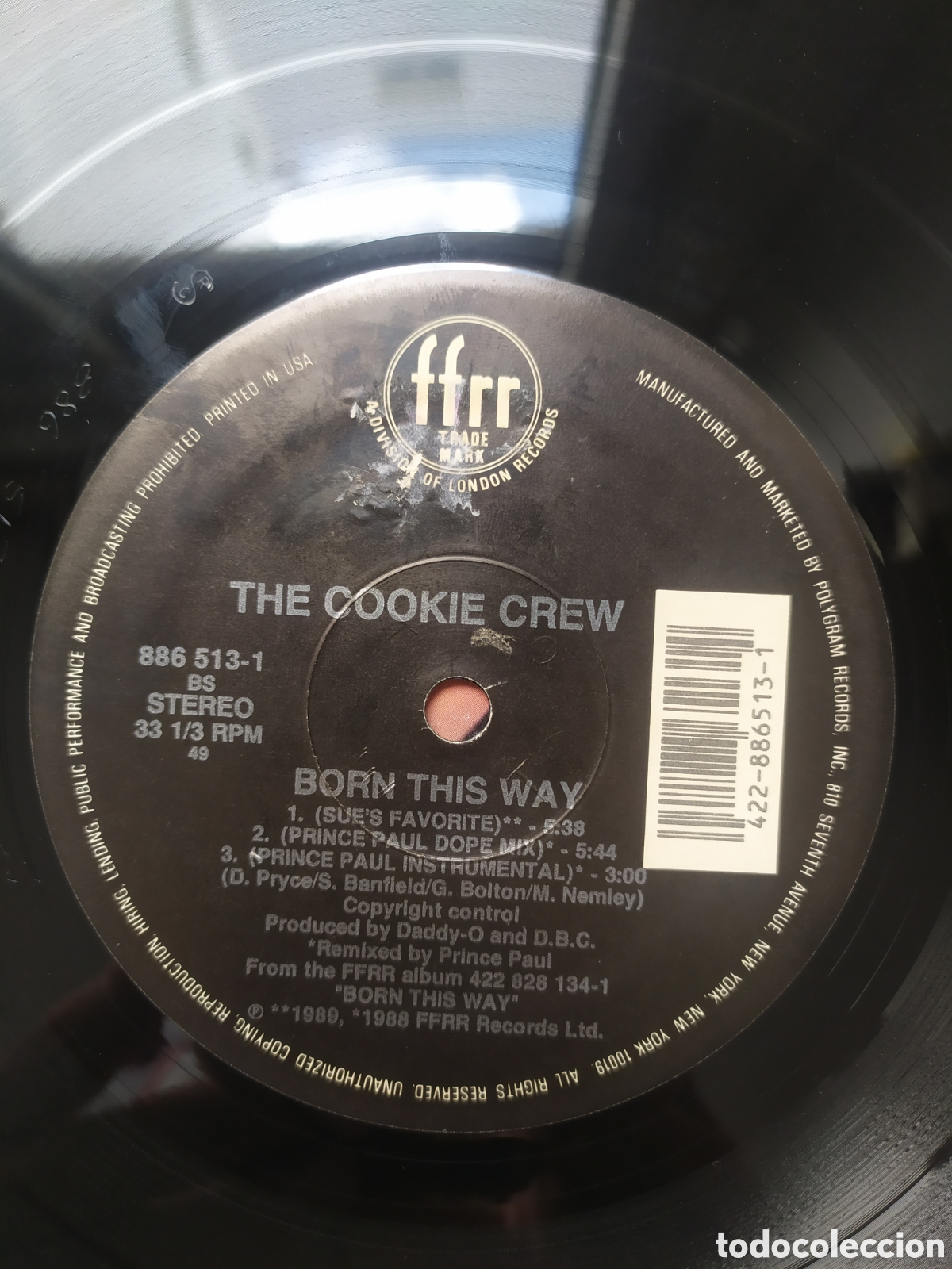Discos de vinilo: Maxi single The Cookie Crew.&nbsp;Born This Way - Foto 4