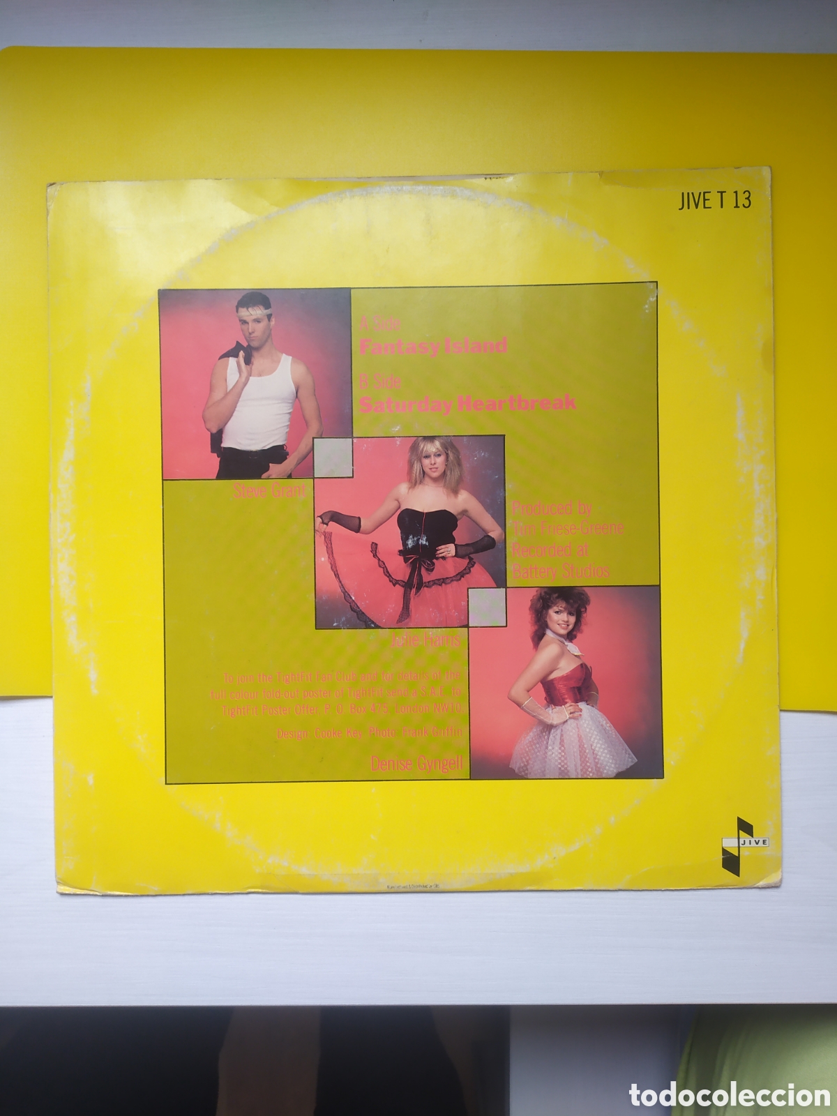 Discos de vinilo: Maxi single Tight Fit.&nbsp;Fantasy Island - Foto 2