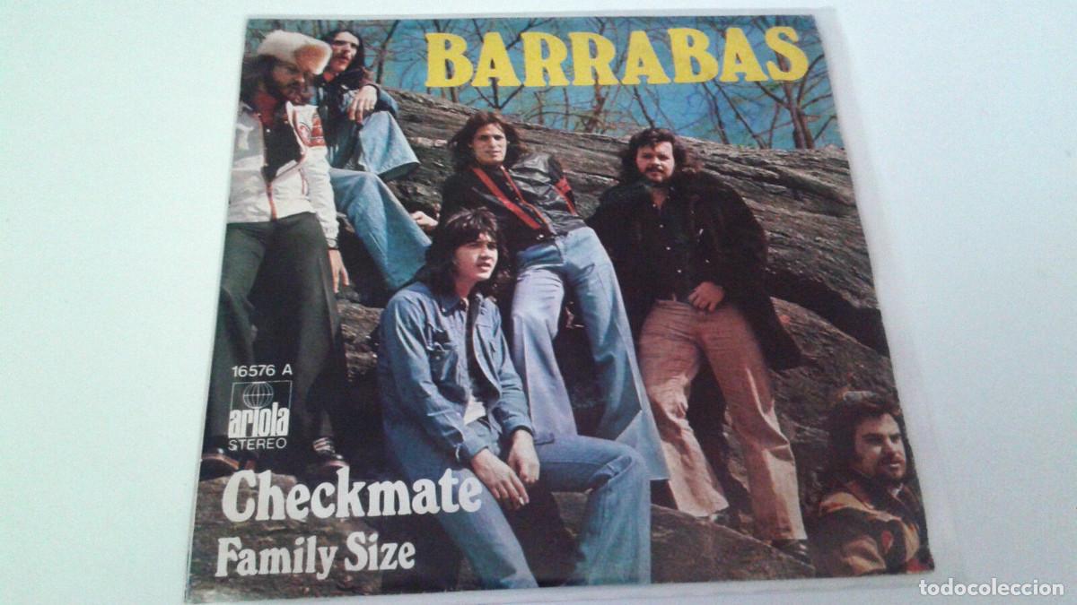 Discos de vinilo: BARRABAS &rdquo;CHECKMATE&rdquo; 7&rdquo; SPANISH SINGLE G/EX BE/EX 1976 - Foto 1