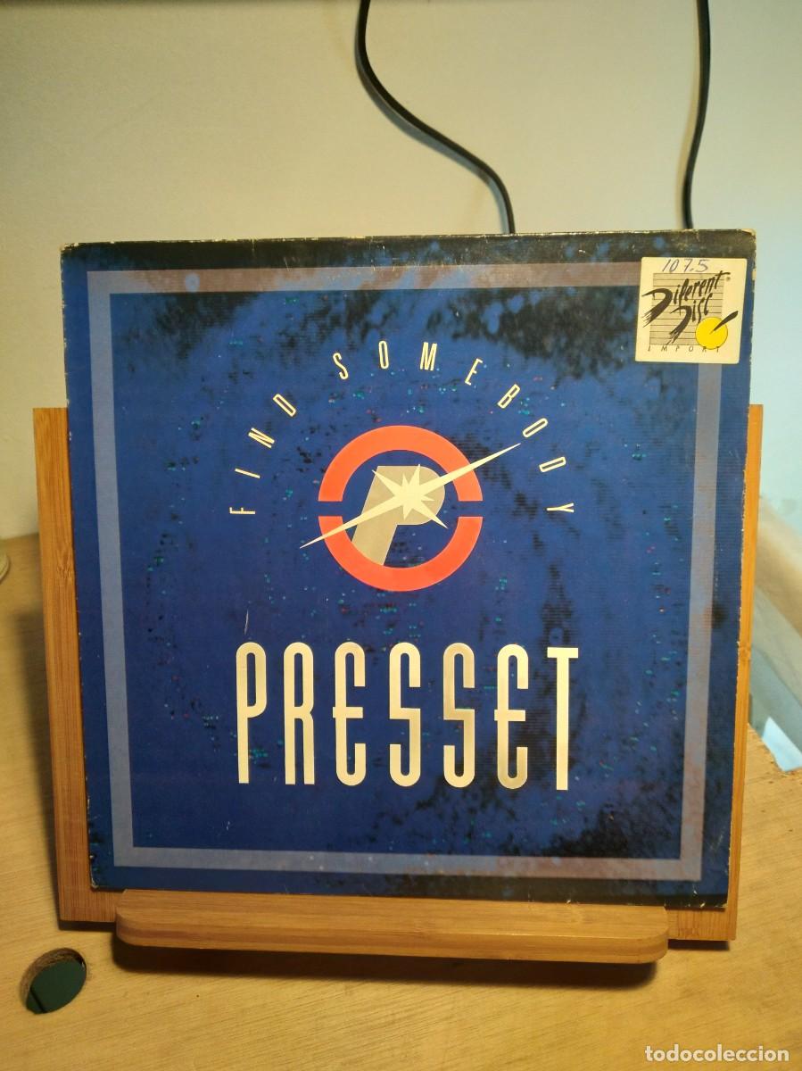 Discos de vinilo: PRESSET FIND SOME BODY - MAXI SINGLE - - Foto 1