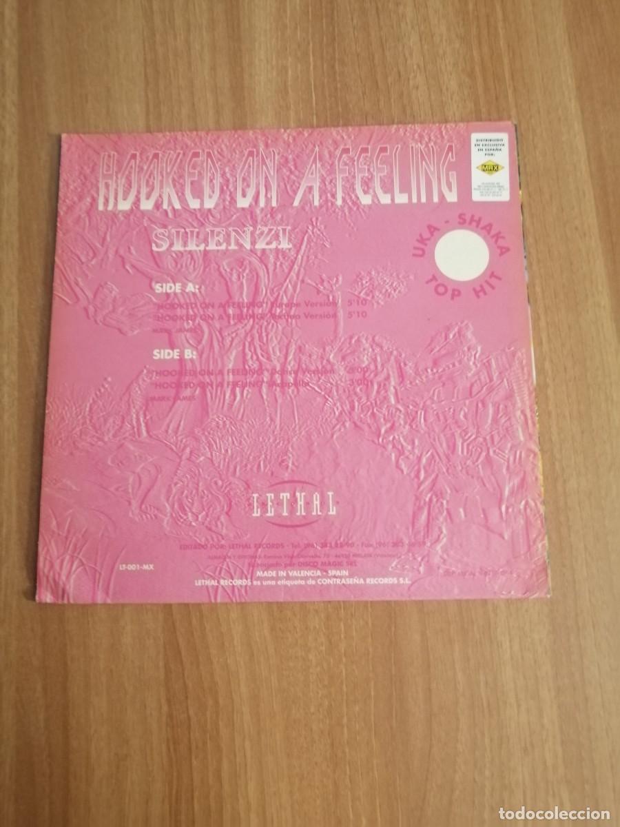 Discos de vinilo: MAGNIFICO LP DE - HOOKED - ON - A - FEELING - - Foto 2