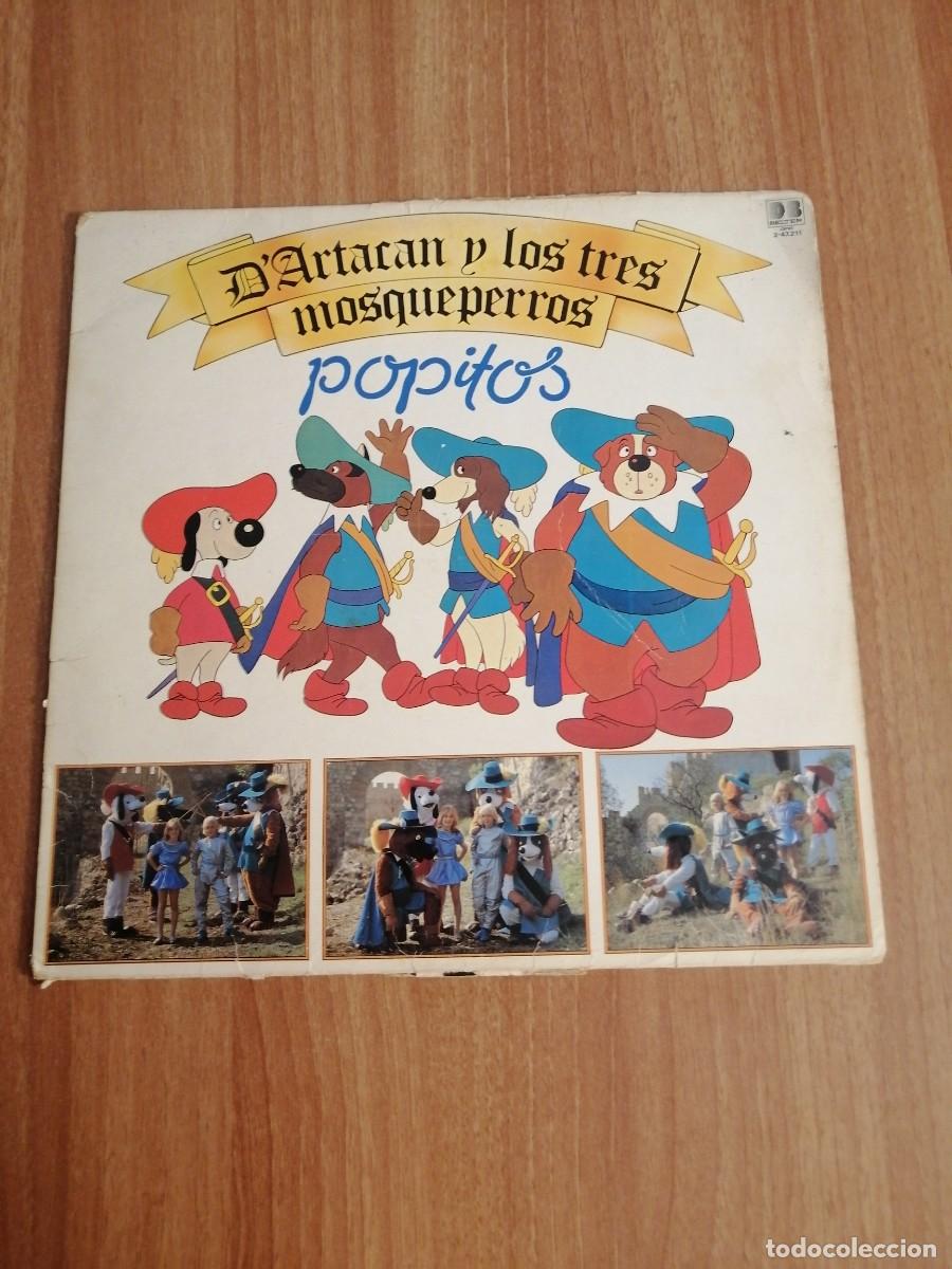 Discos de vinilo: DISCO L P D&acute;ARTACAN Y LOS TRES MOSQUETEROS- POPITOS