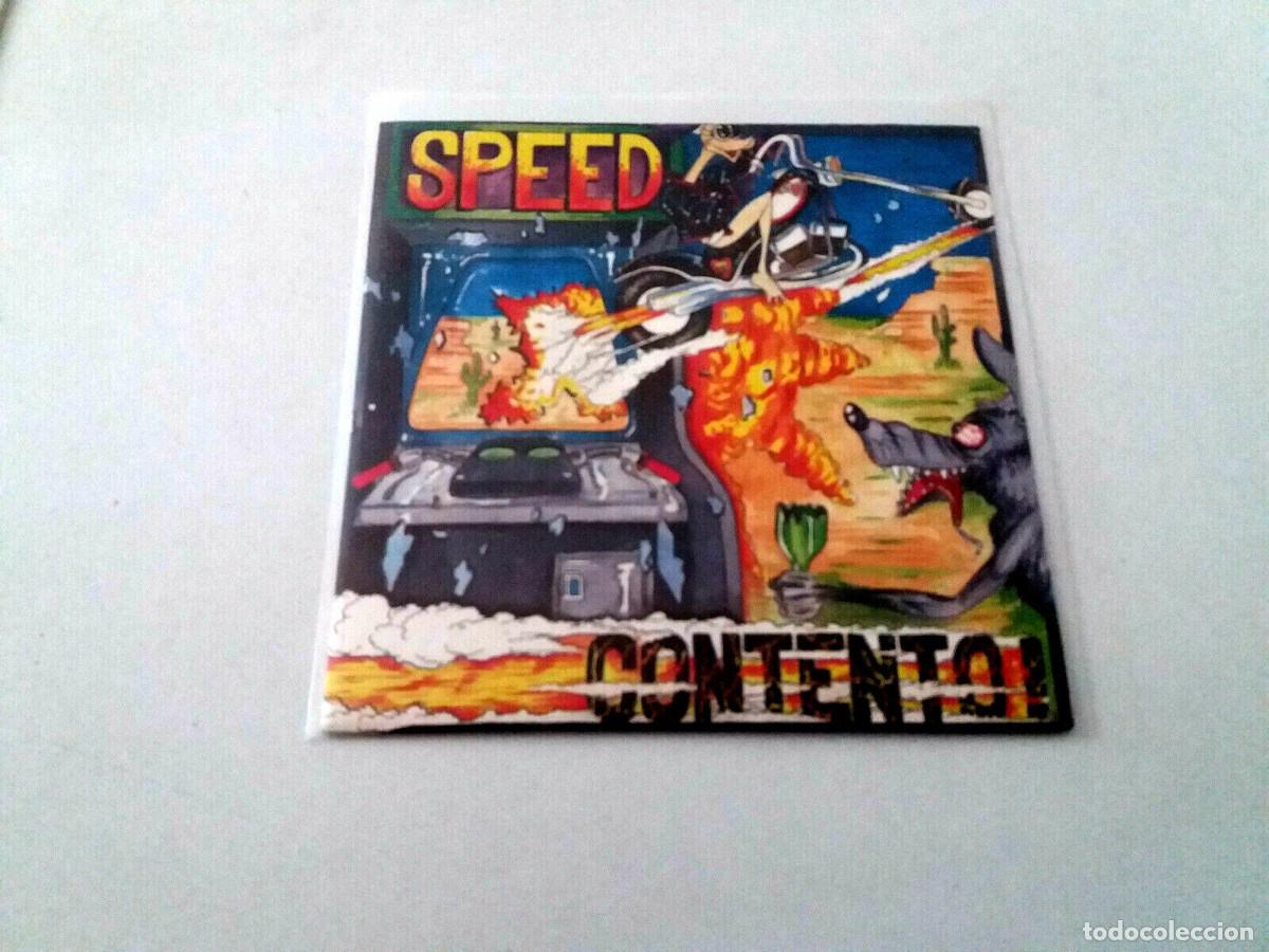 Discos de vinilo: SPEED &rdquo;CONTENTO&rdquo; 7&rdquo; SINGLE VINYL MBE/VG MBE/VG - Foto 1