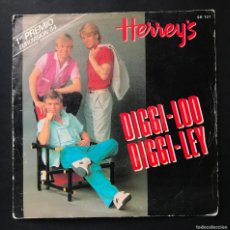 Discos de vinilo: HERRY'S - ‎ DIGGI-LOO DIGGI-LEY - SINGLE 1984 - SANNI (EUROVISION)