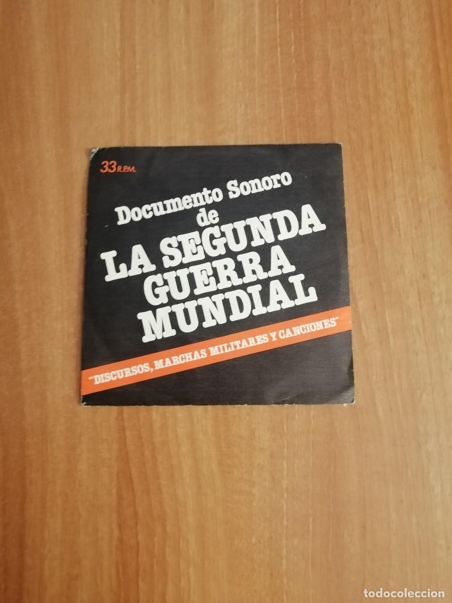 Discos de vinilo: DOCUMENTO SONORO DE LA SEGUNDA GUERRA MUNDIAL