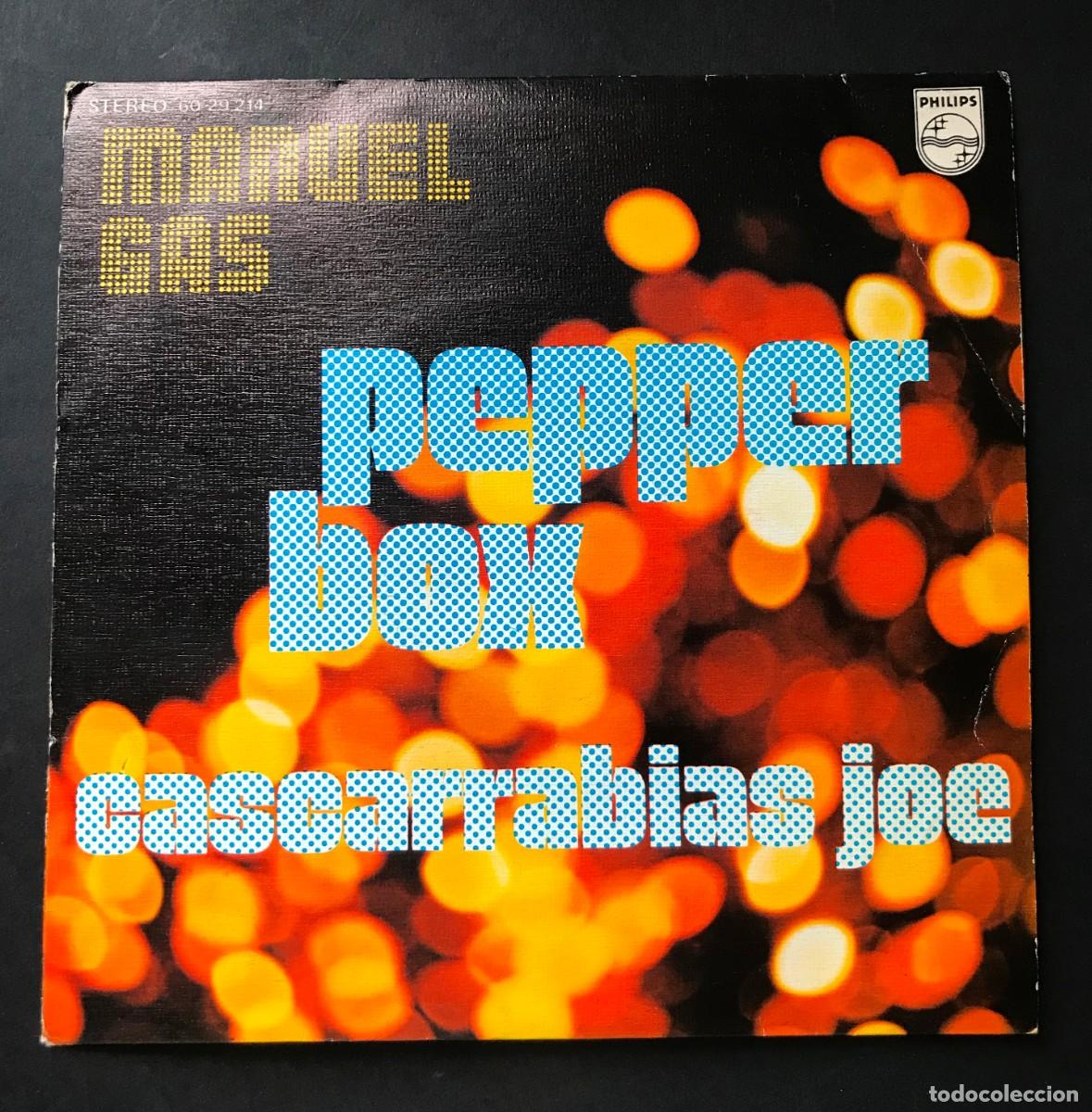 Discos de vinilo: MANUEL GAS - Pepper Box - SINGLE 1973 - PHILIPS - Foto 1