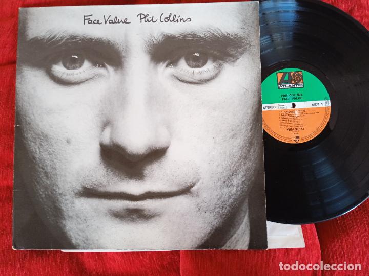 Discos de vinilo: PHIL COLLINS LP. FACE VALUE. MADE IN GERMANY. 1981. - Foto 1