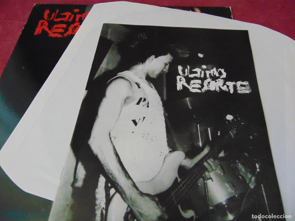 Discos de vinilo: Ultimo Resorte &ndash; Post Mortem - LP TRALLA RECORDS 1994 CON LIBRETO - Foto 3
