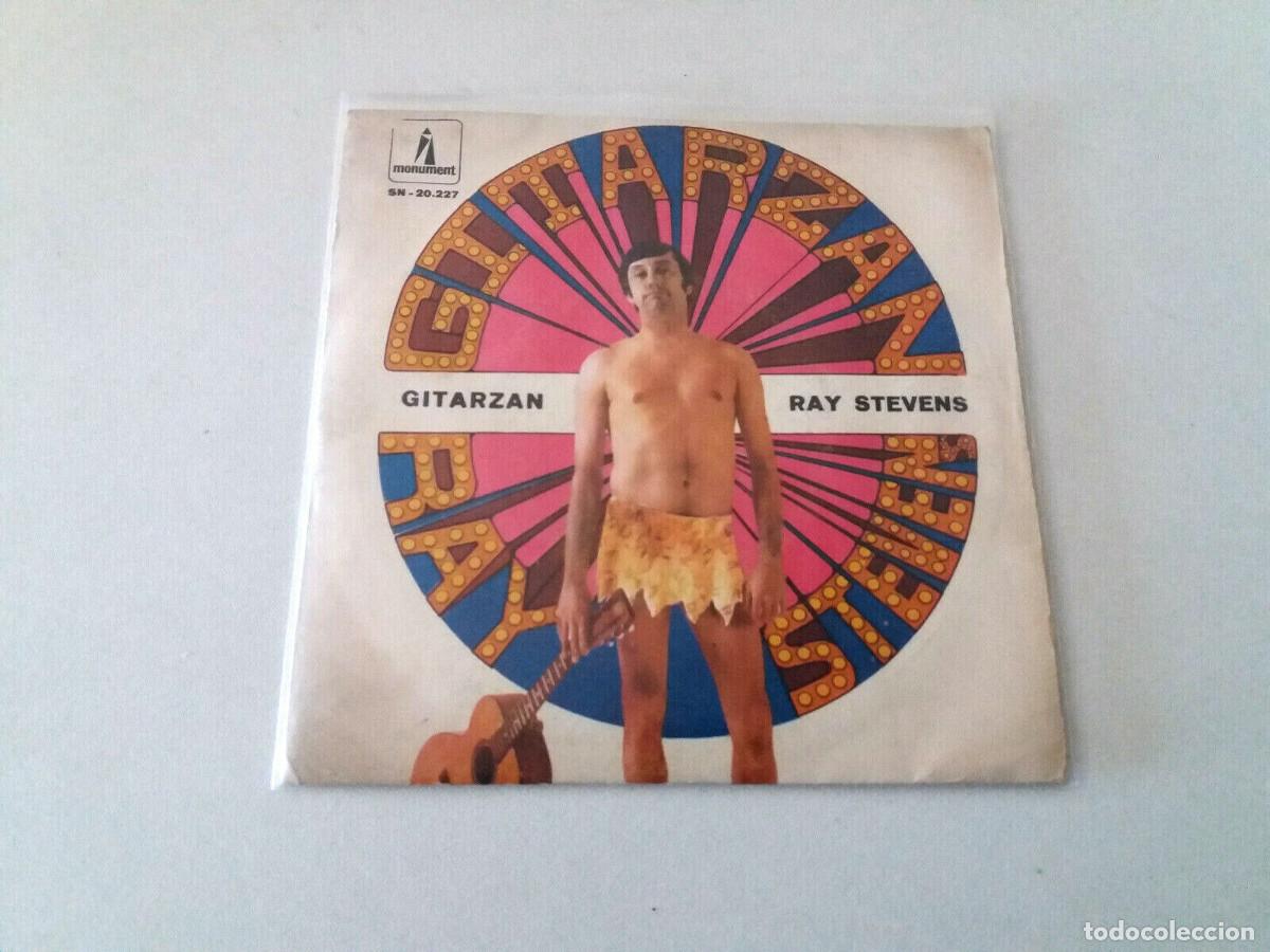 Discos de vinilo: RAY STEVENS &rdquo;GITARZAN&rdquo; 7&rdquo; SINGLE VINYL A/A A/A - Foto 1