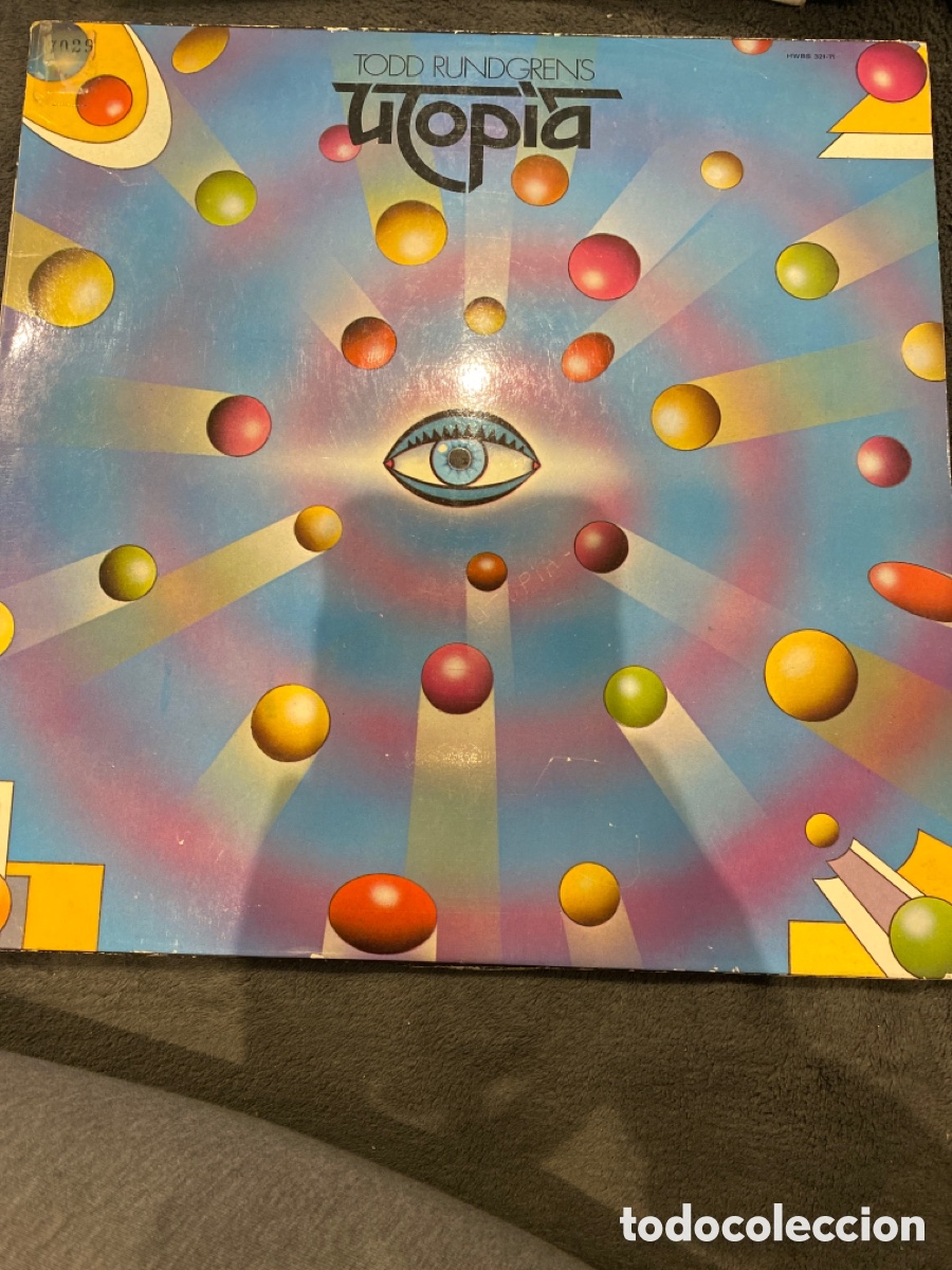 Discos de vinilo: UTOPIA - TODD RUNDGRENS UTOPIA LP SPAIN 1974 - Foto 1