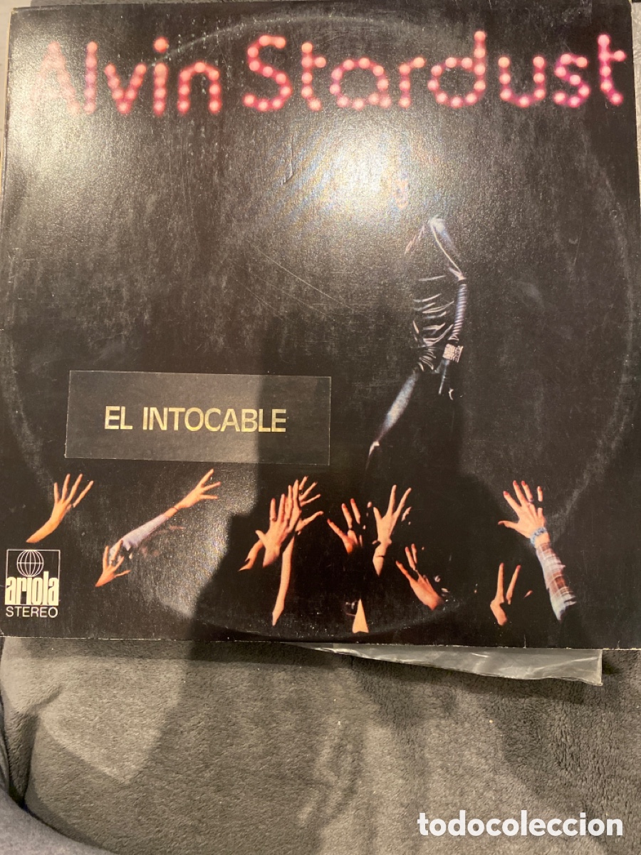 Discos de vinilo: ALVIN STARDUST - EL INTOCABLE LP SPAIN - Foto 1