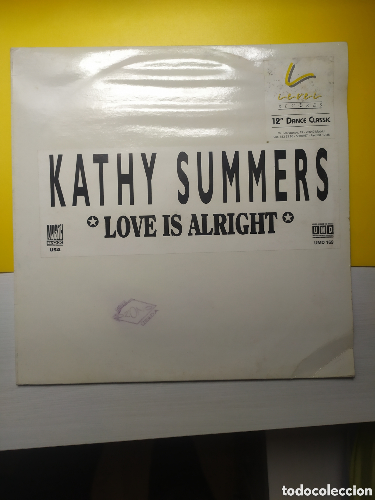 Discos de vinilo: Maxi single Kathy Summers.&nbsp;Love Is Alright - Foto 1