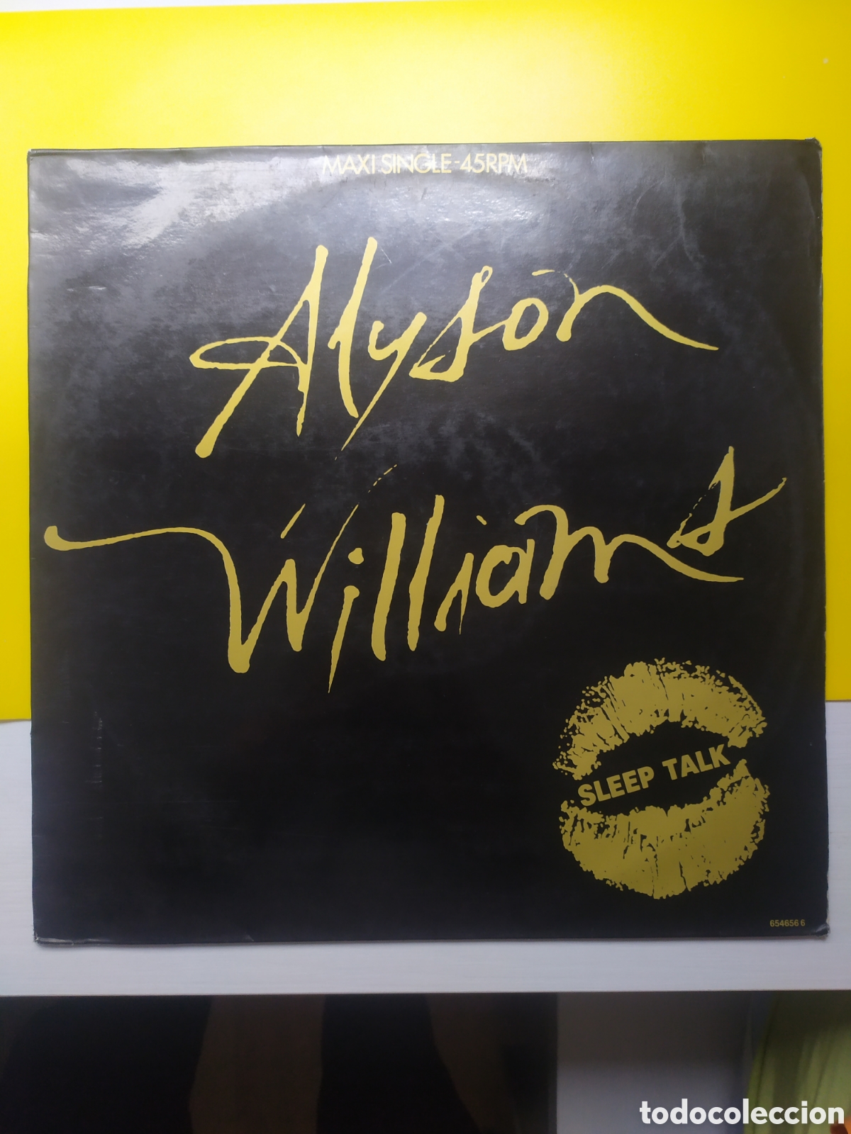 Discos de vinilo: Maxi single Alyson Williams.&nbsp;Sleep Talk - Foto 1