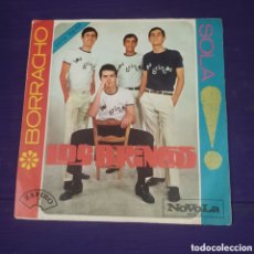 Discos de vinilo: LOS BRINCOS - BORRACHO / SOLA 1965 NOVOLA