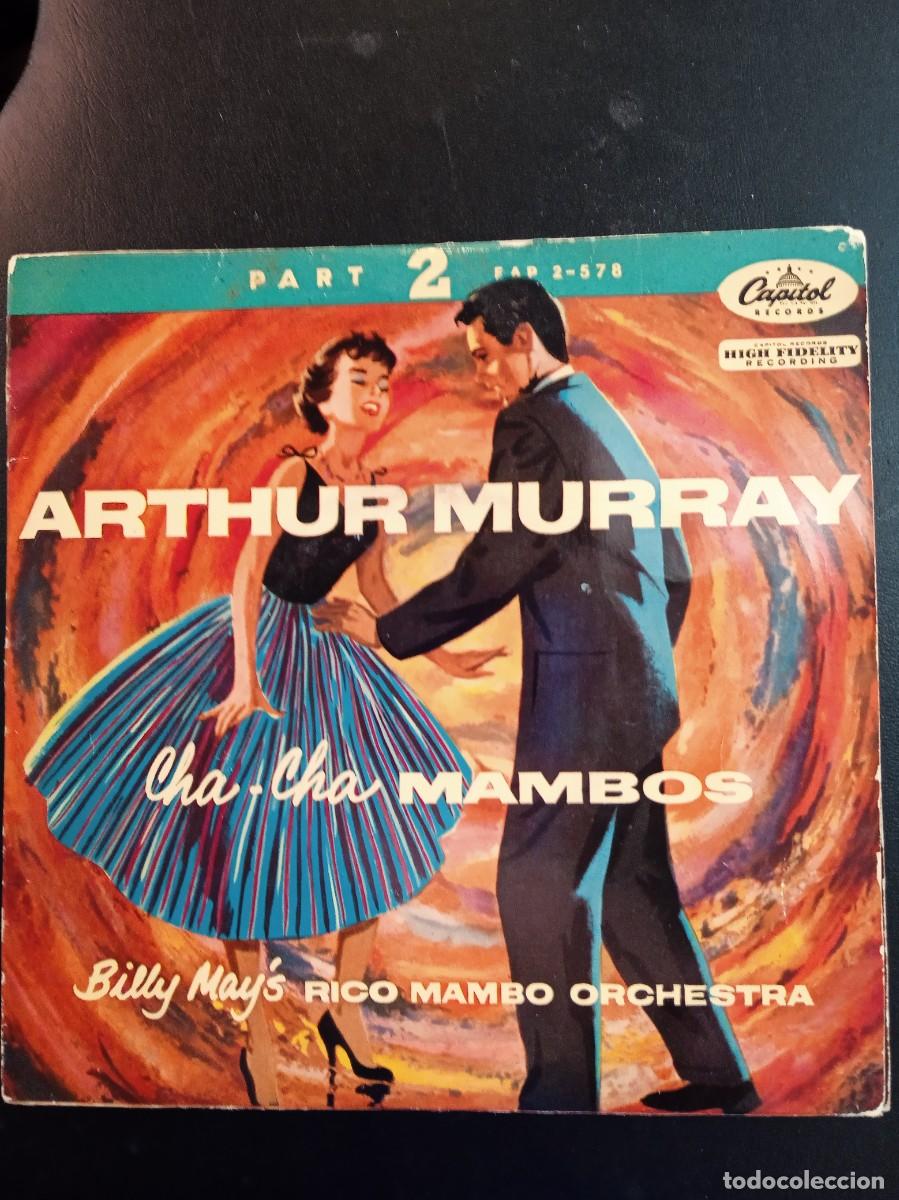 Discos de vinilo: ARTHUR MURRAY- BILLY MAY- CHA CHA MAMBOS. PART 2. EP - Foto 1