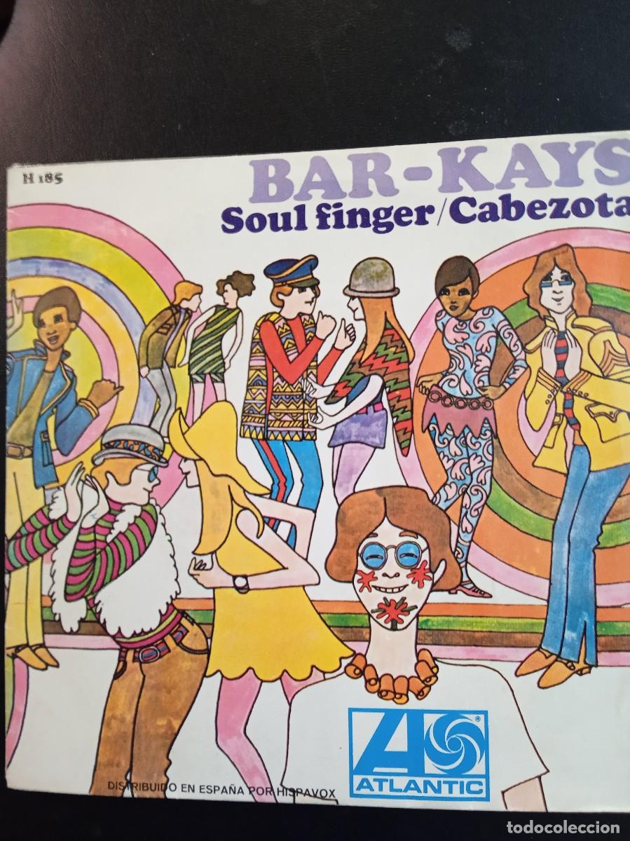 Discos de vinilo: BAR-KAYS- SOUL FINGER. SINGLE - Foto 1