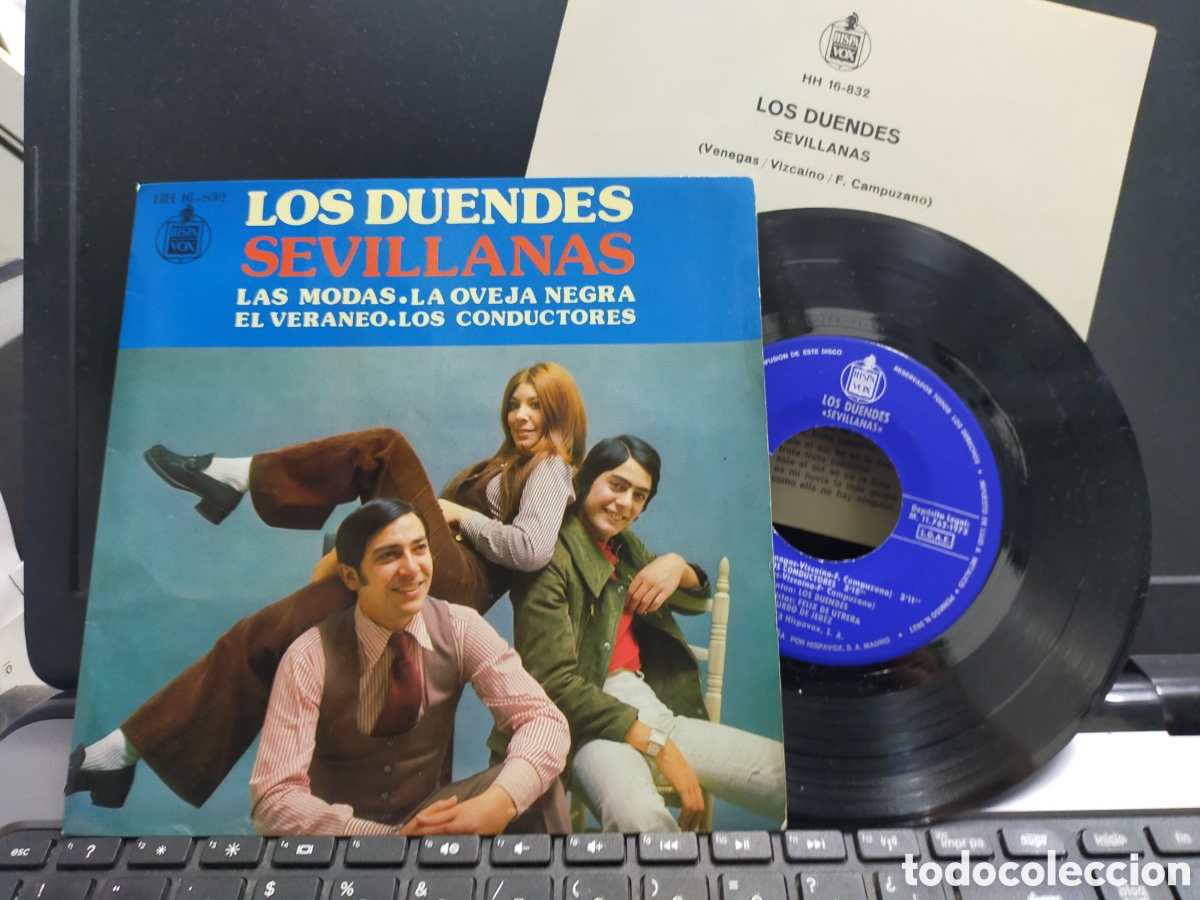 Discos de vinilo: Los duendes ep las modas + 3 1973 - Foto 1