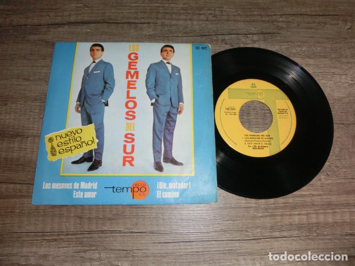 Discos de vinilo: LOS GEMELOS DEL SUR - LOS MESONES DE MADRID - Foto 1