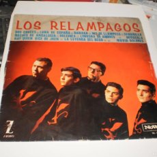 Discos de vinilo: LP LOS RELÁMPAGOS. DOS CRUCES Y OTROS TEMAS. NOVOLA 1965 SPAIN (BUEN ESTADO)