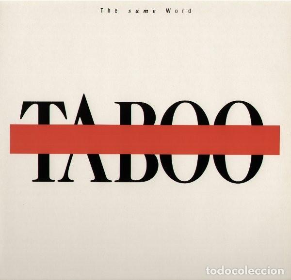 Discos de vinilo: Taboo &ndash; The Same Word-GERMANY-1988-LP - Foto 1