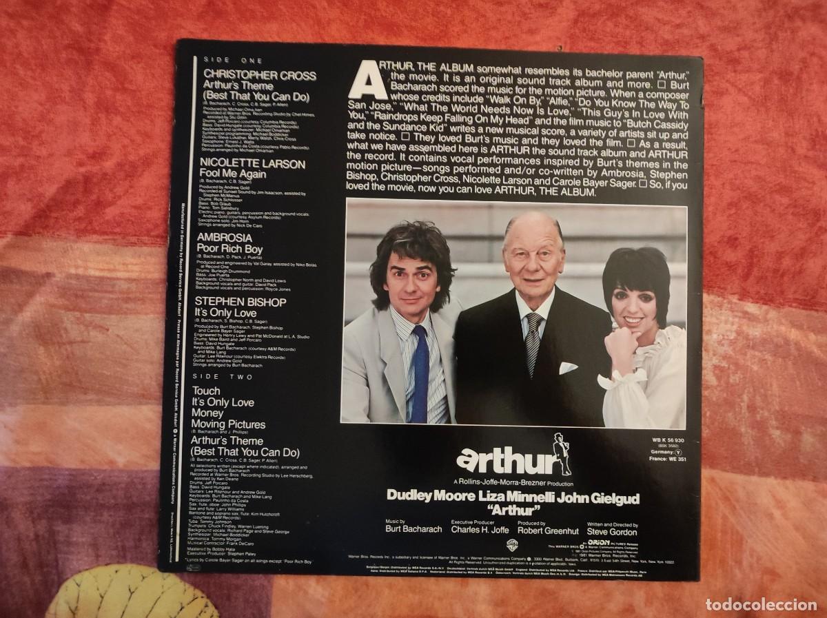Discos de vinilo: Arthur - The Album - lp 1981 - Foto 2
