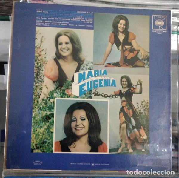 Discos de vinilo: Maria Eugenia &ndash; Maria Eugenia - Foto 2