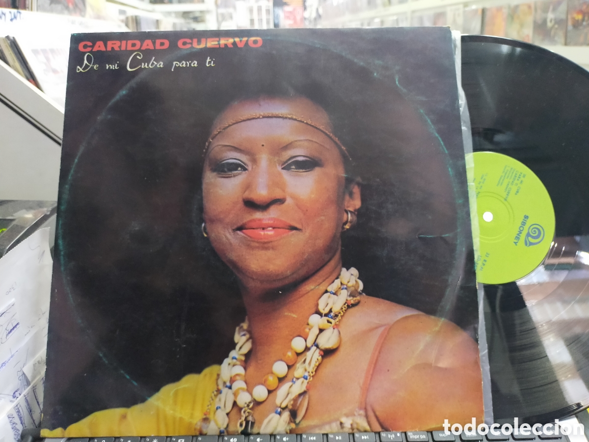 Dischi in vinile: Caridad cuervo LP de mi cuba para ti 1987 cuba