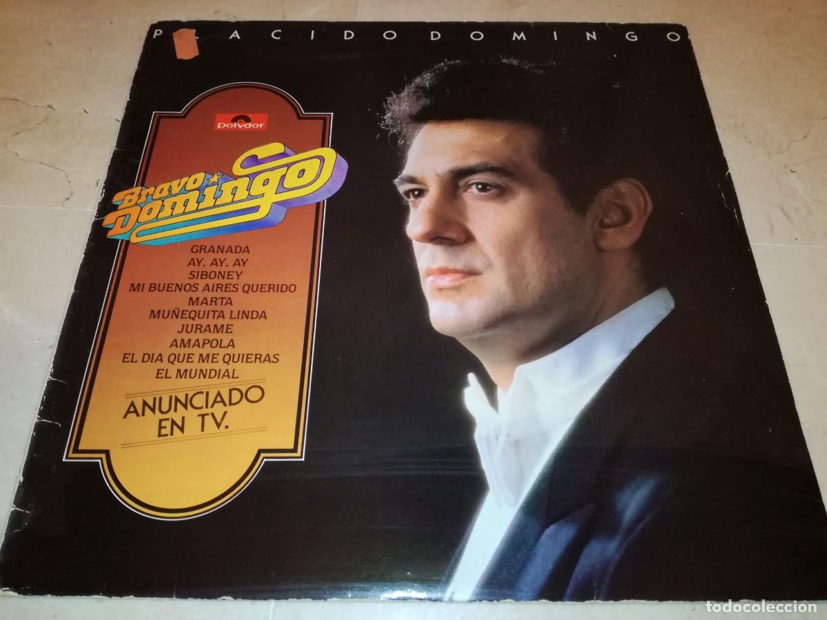 Discos de vinilo: PLACIDO DOMINGO-BRAVO DOMINGO - Foto 1