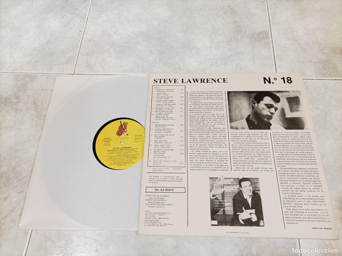 Discos de vinilo: Steve Lawrence lp rock - Foto 2