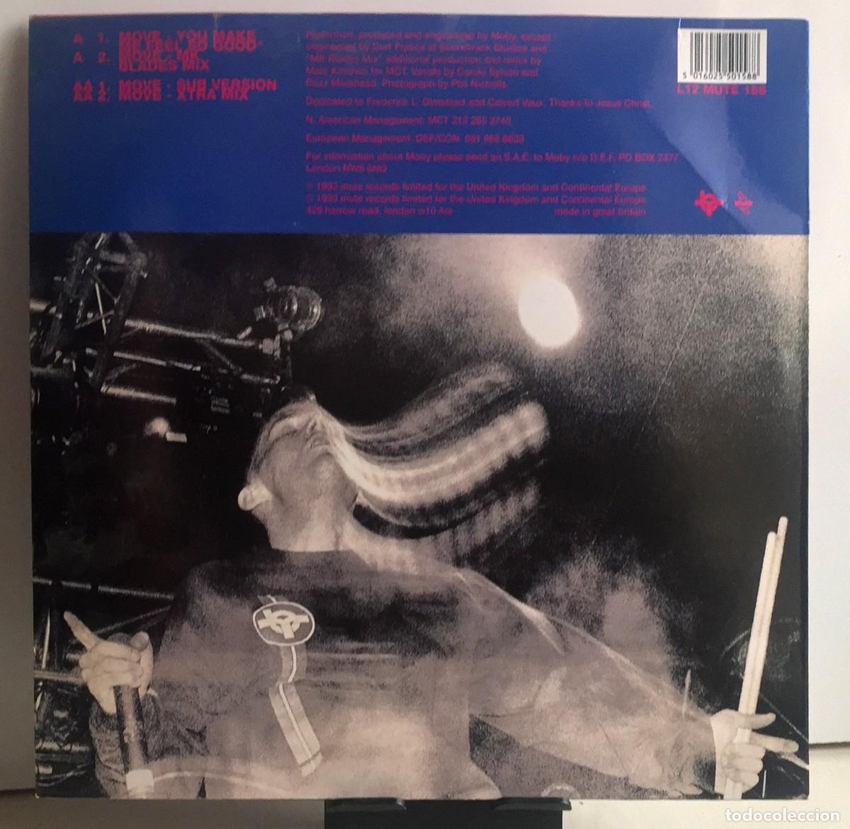 Discos de vinilo: Moby - Move (The Mixes) - MAXI 12&rdquo; - Foto 2