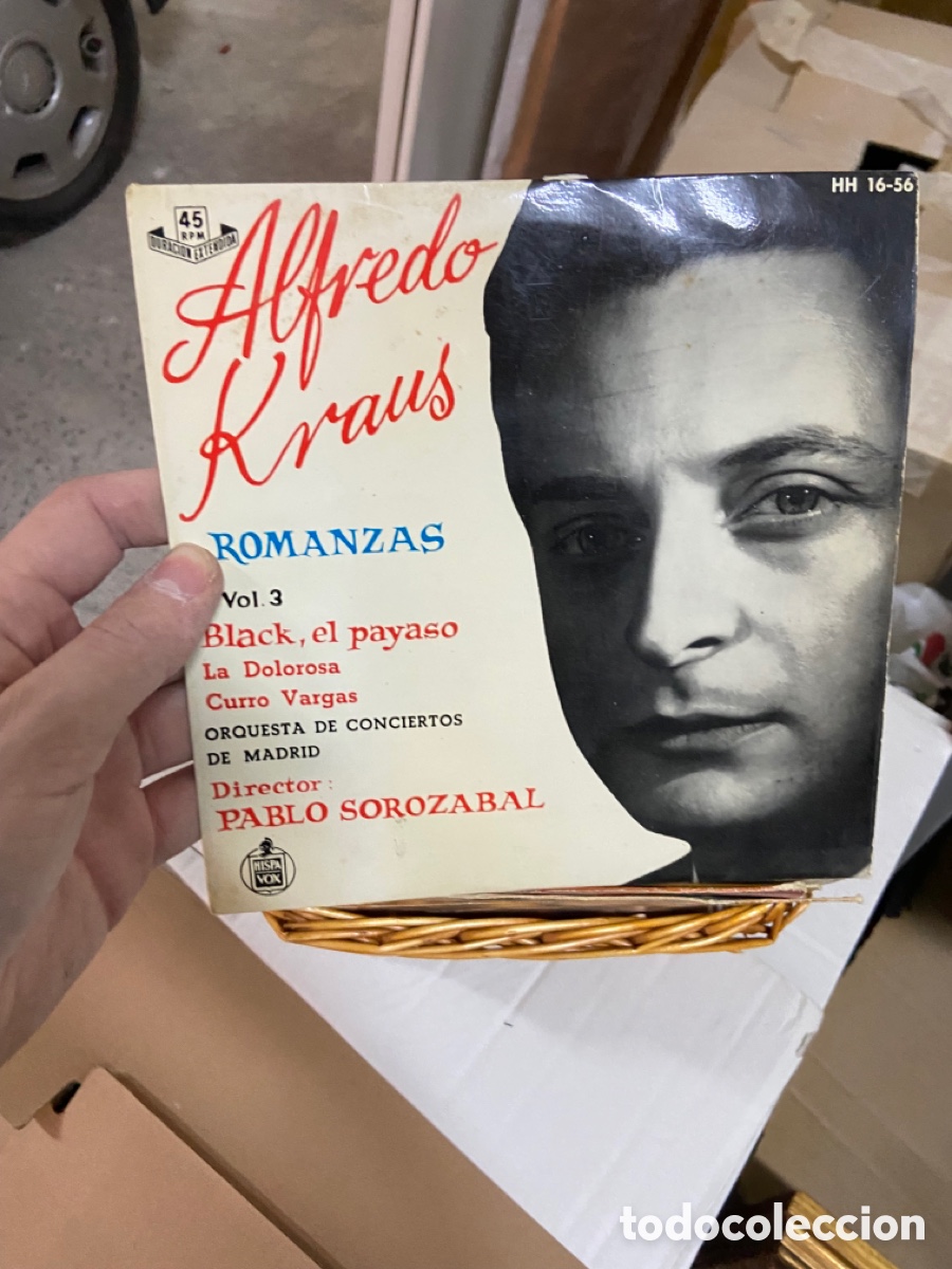 Discos de vinilo: Vinilo Alfredo Kraus - romanzas - Foto 1
