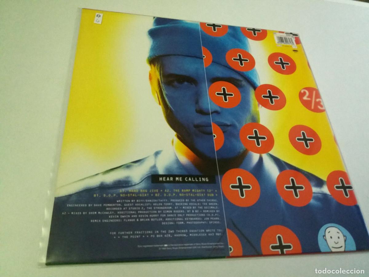 Discos de vinilo: 2WO THRID3 &rdquo;HEAR ME CALLING&rdquo; MAXI 12&rdquo; EX/EX - Foto 2