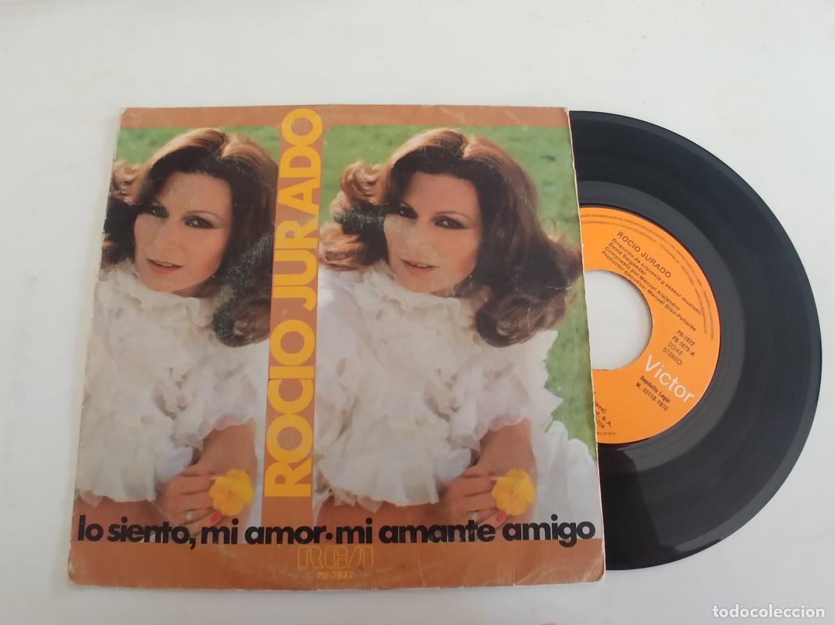Discos de vinilo: ROCIO JURADO-SINGLE LO SIENTO MI AMOR