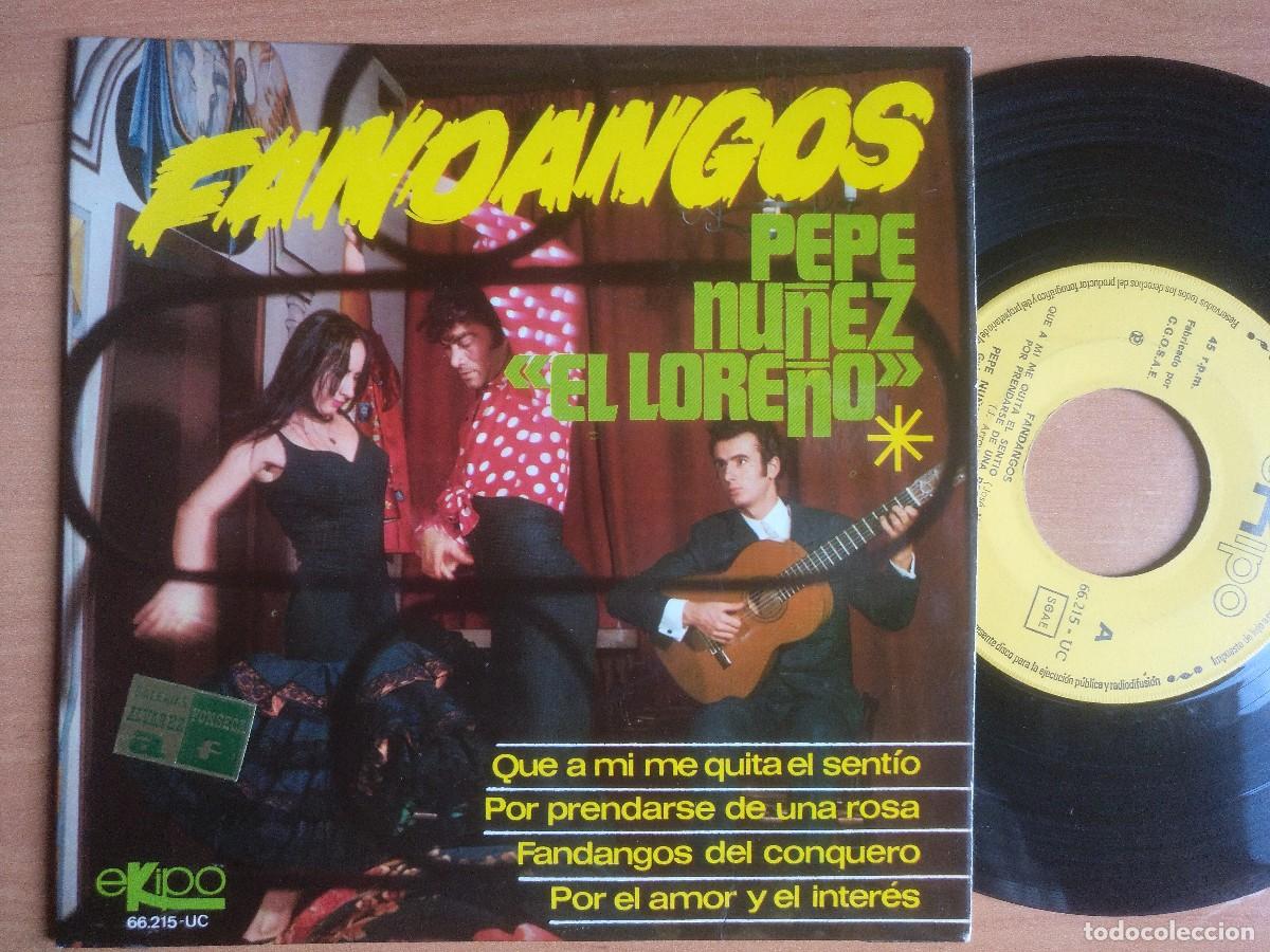 Discos de vinilo: EL LORE&Ntilde;O EP FANDANGOS - Foto 1