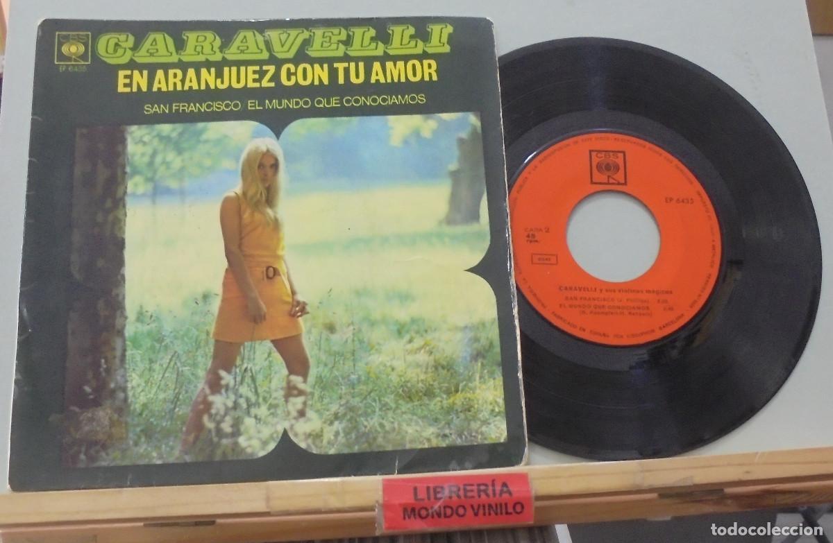 Discos de vinilo: Caravelli y sus violines m&aacute;gicos. CBS, ref. EP 6435 -- EP - Foto 1