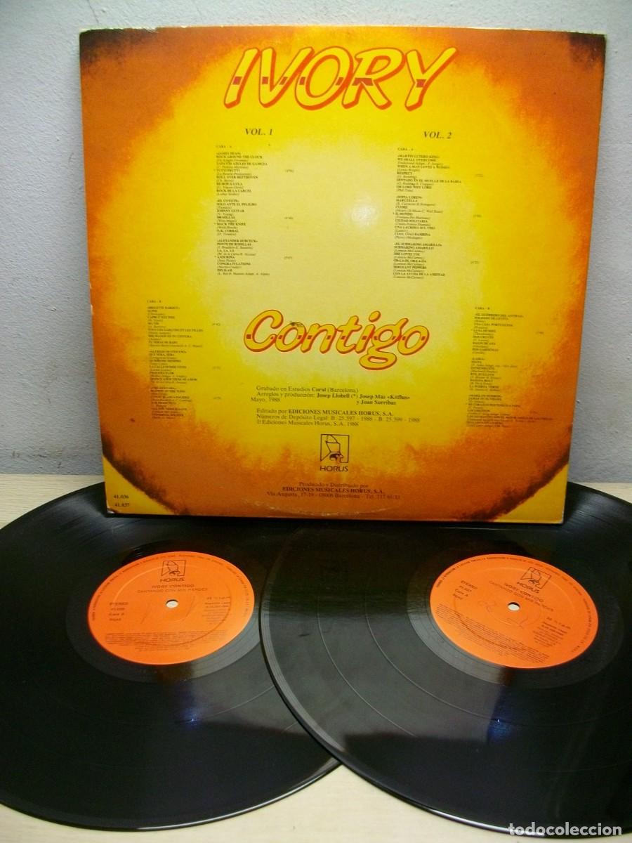 Discos de vinilo: Ivory &ndash; Contigo - Canciones Originales Del Programa de Tve LP - Foto 2
