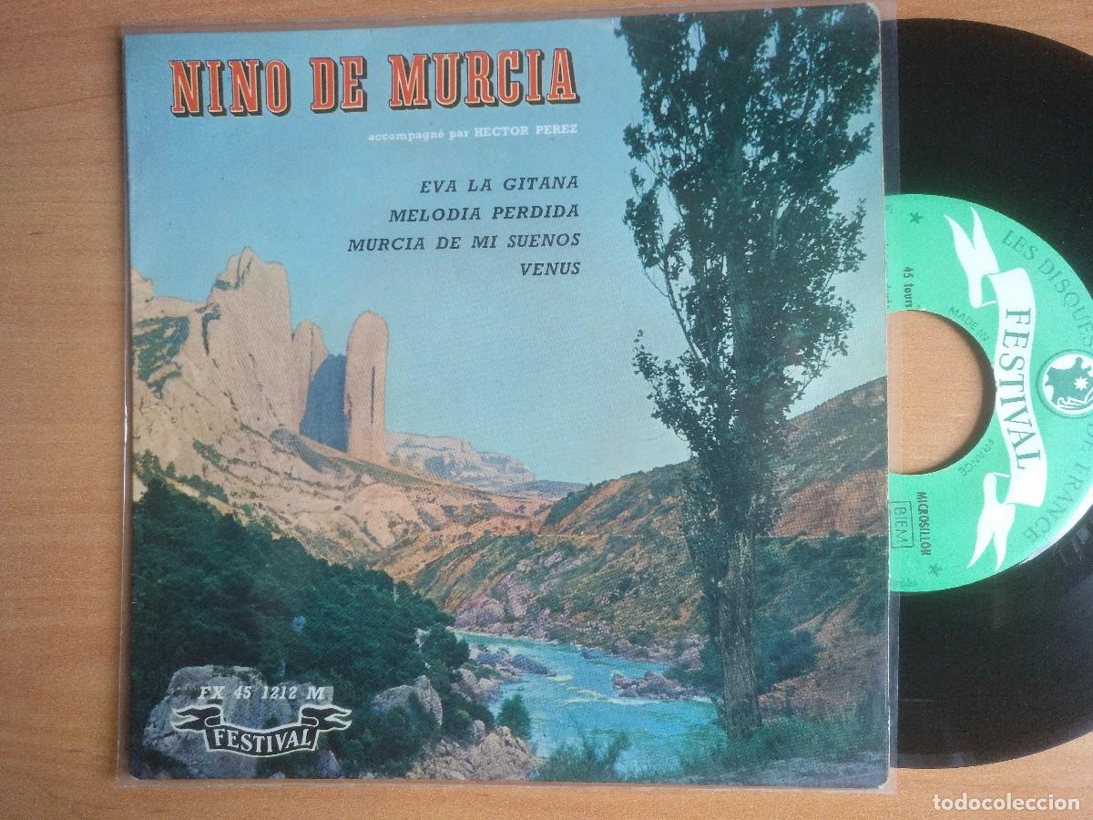 Discos de vinilo: NINO DE MURCIA EP EVA LA GITANA - Foto 1
