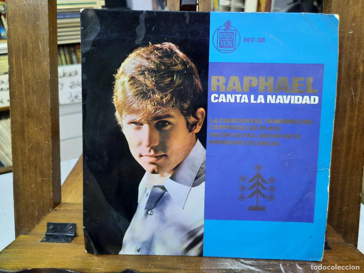 Discos de vinilo: Raphael canda a la Navidad - EP. sello Hispavox 1965 - Foto 1