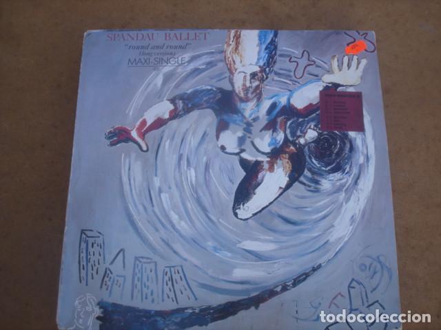 Discos de vinilo: Spandau Ballet &lrm; Round And Round (long version) - Foto 1